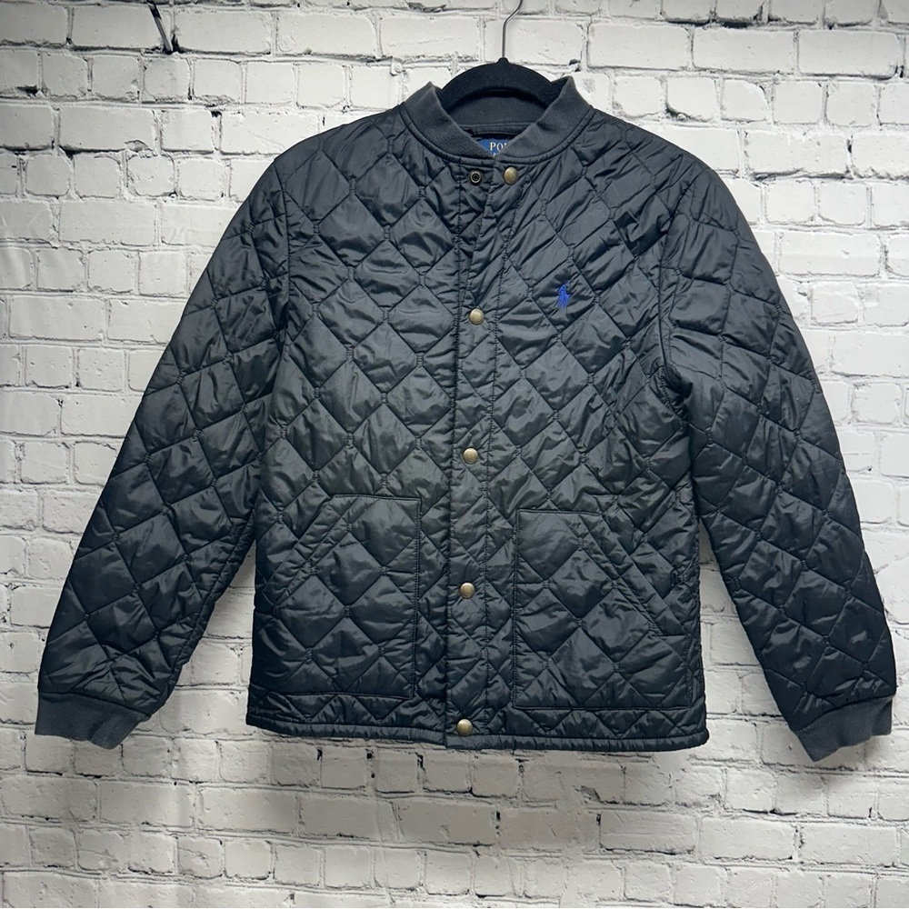 Polo by Ralph Lauren kids L (14-16)Black Quilted Puffer Jacket